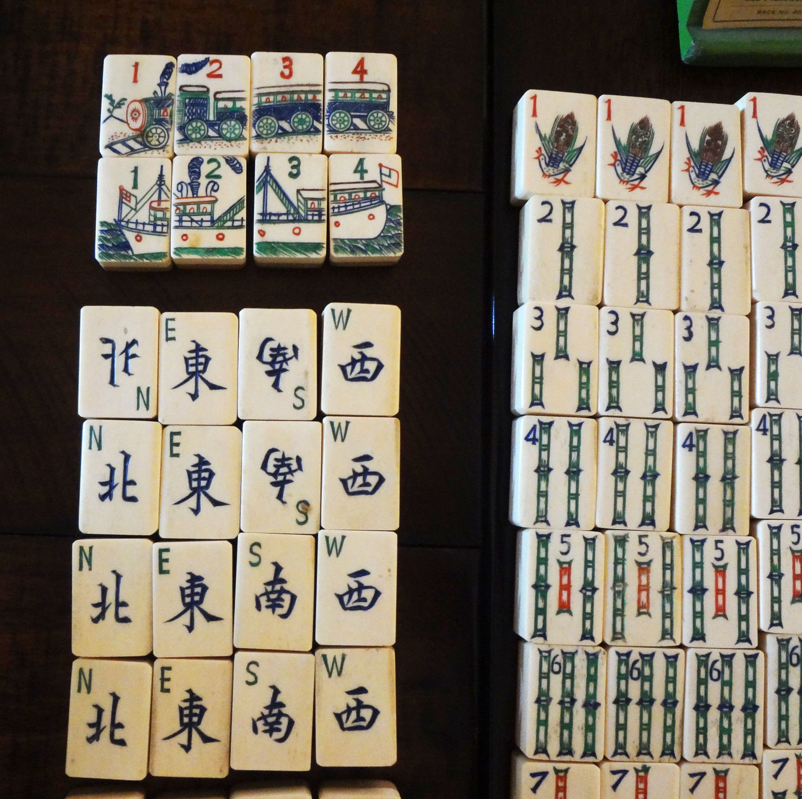 Sprout Bamboo Ivory Mahjong Dice Mah Jongg – Modern Mahjong