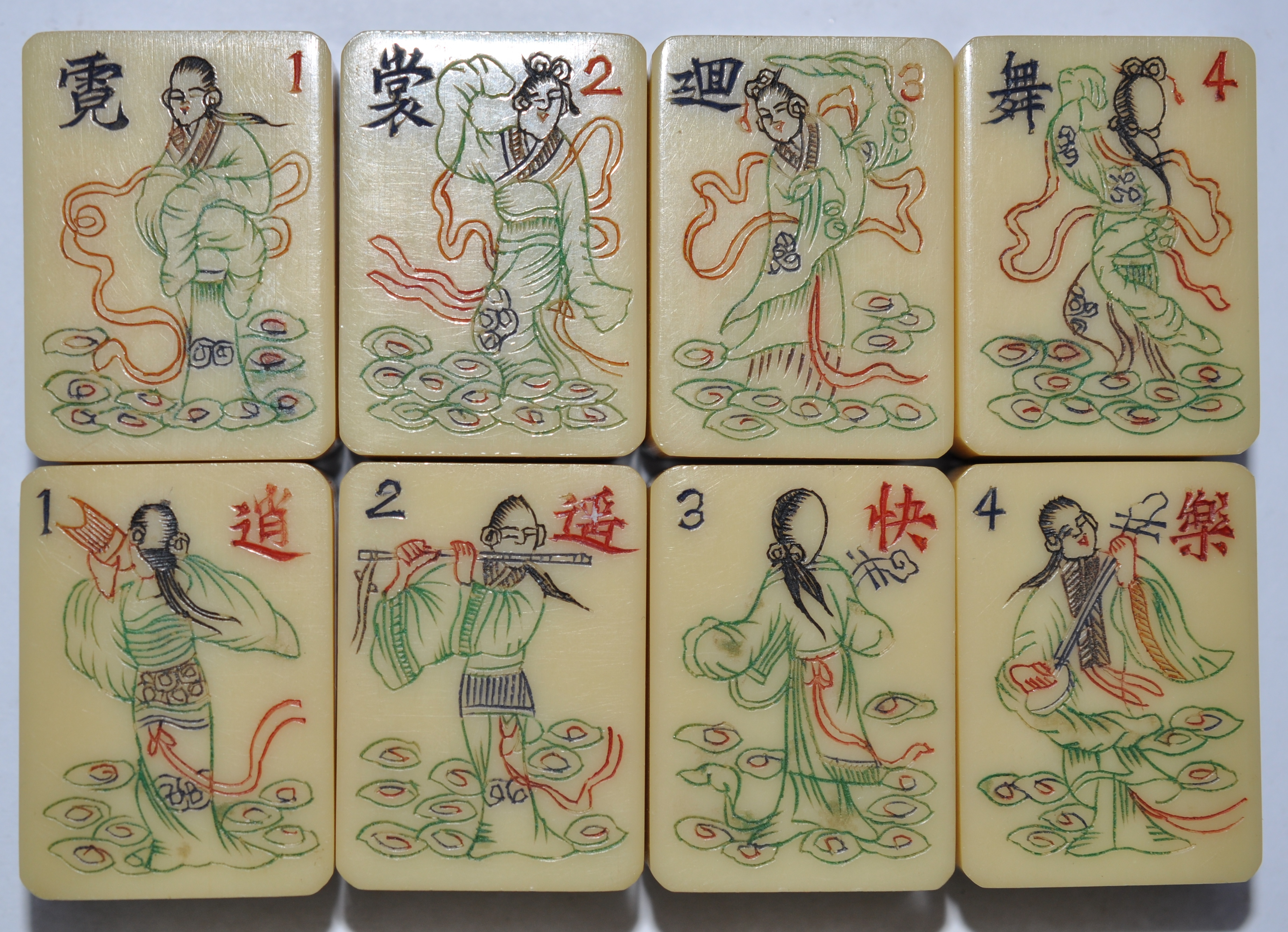 French Ivory Mahjong – Mahjong Treasures