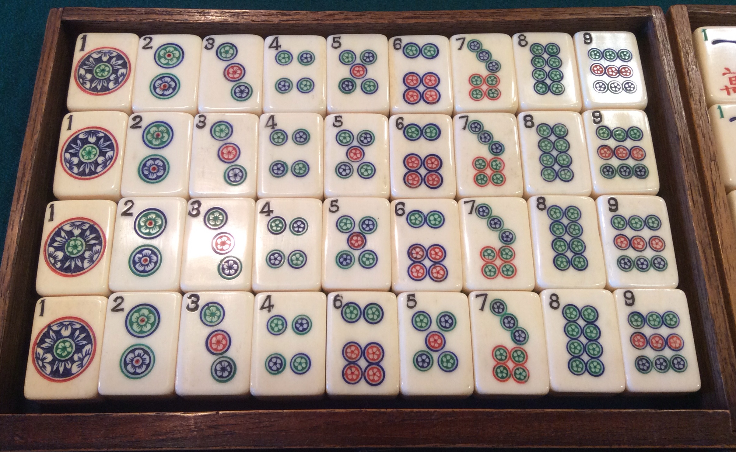 Anyone for mahjong? Play it with Prada! (This mahjong set is from