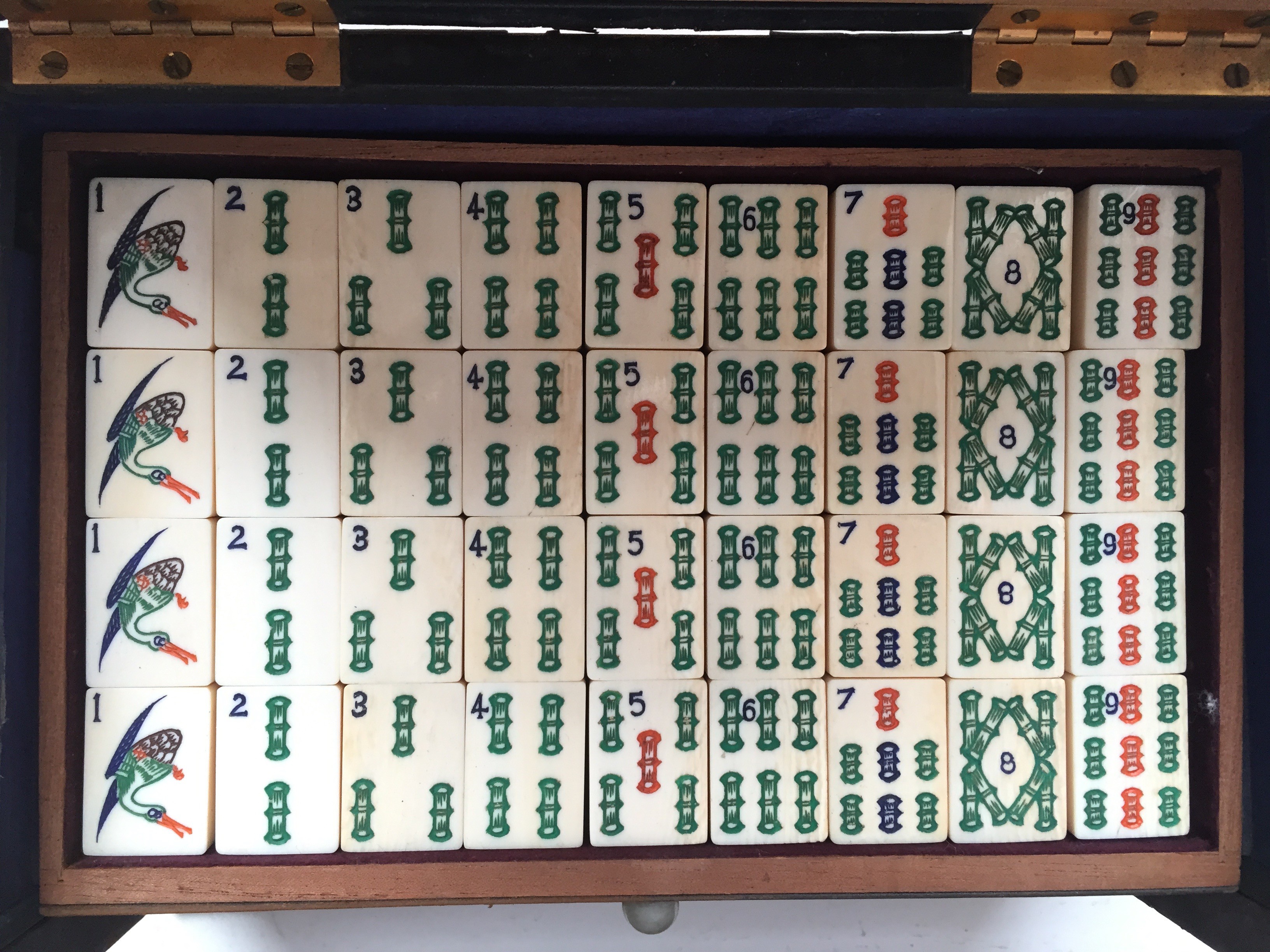 Bone or Ivory and Mahjong Tiles – Mahjong Treasures