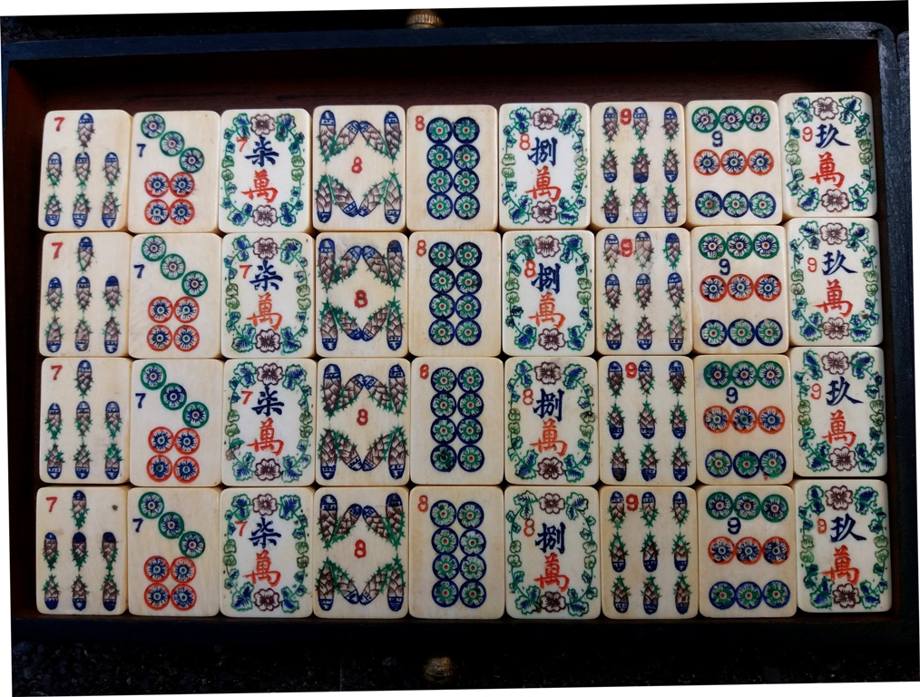 Hand Painted Ivory Tiles - MahJongg Maven & Games